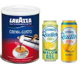 Кофе в молотый, 2 безалкогольных пива